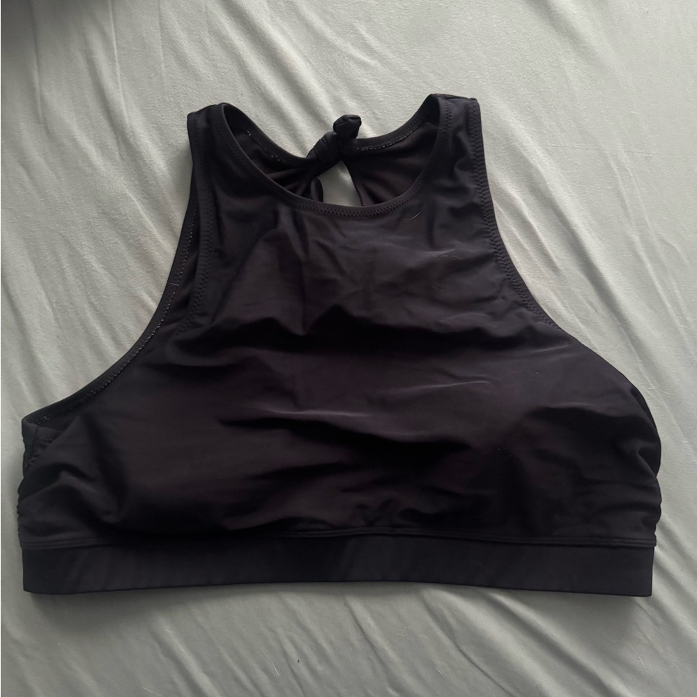 Black 2X Plus Old Navy Swim Top